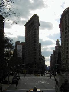 Flatiron Building.  I had to get a photo of this building because there is a picture of it in the subway where I have lunch a couple of times a week<br>Location: <a href="https://www.google.com/maps/search/?api=1&query=40.74281,-73.98864" target="_new">New York City Tour, 5th Ave and West 25th St</a>